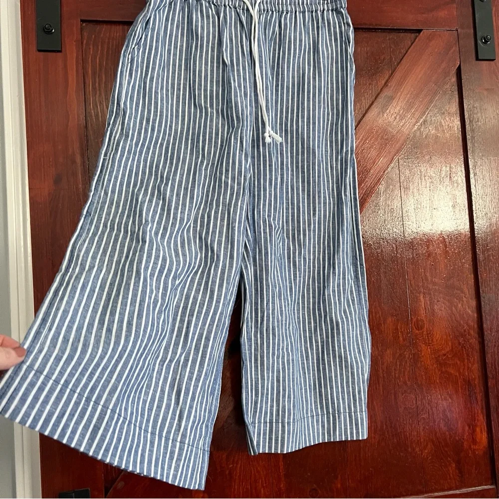 BeachLunchLounge Margo Striped Pants NWT - Picture 6 of 6
